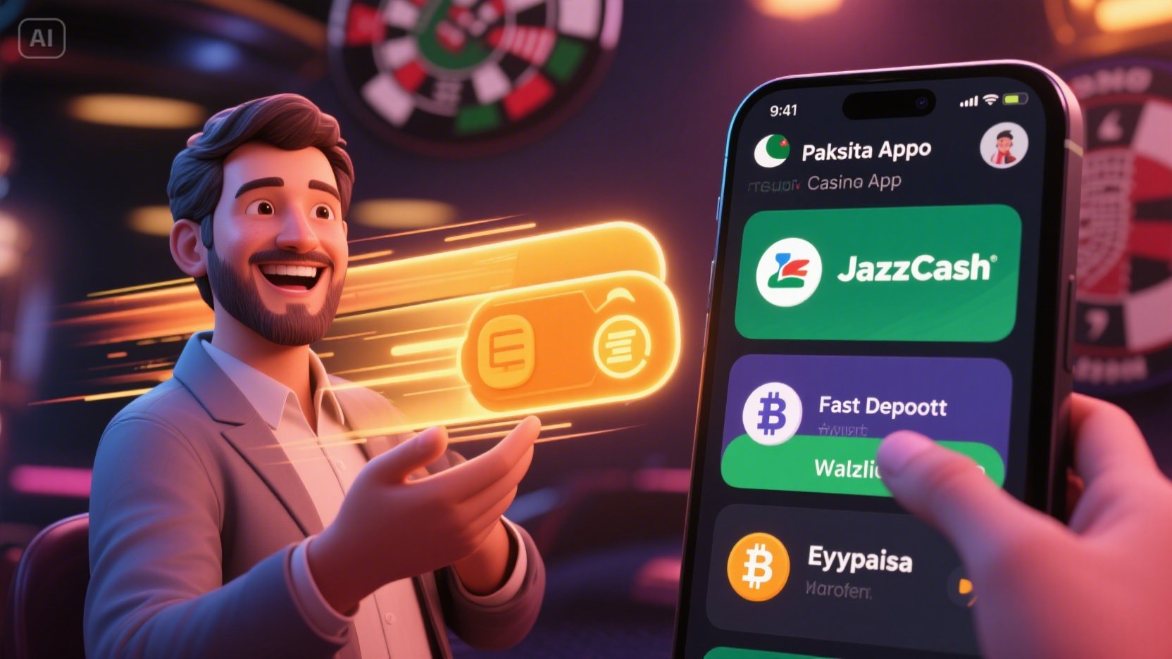 Lukkly CasinoDeposit for the first time today and enjoy a 200% instant bonus! Pakistani players can use JazzCash or Easypaisa for fast deposits, play casino or slot games, and withdraw PKR winnings instantly without extra fees.